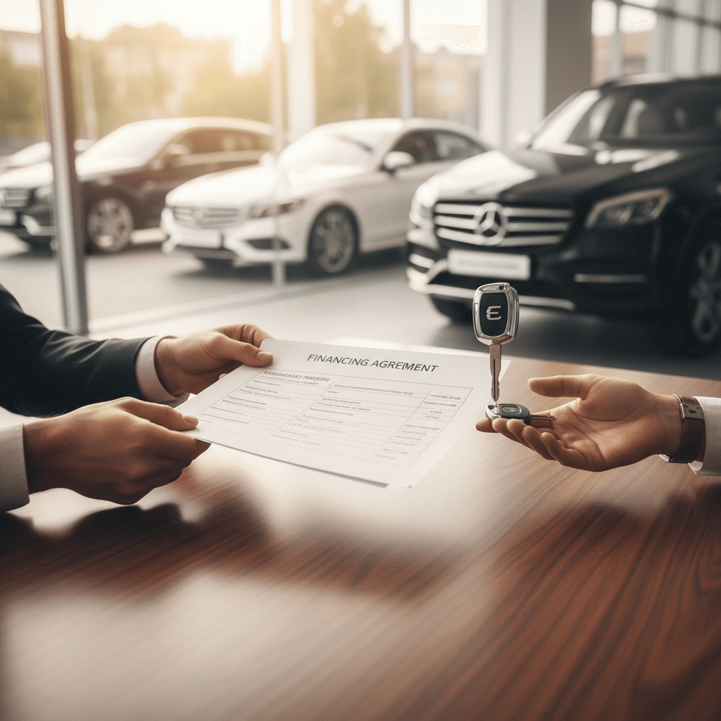 Fahrzeugschlüsselübergabe und Dokumentation